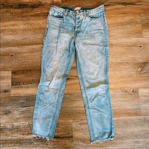 Casual Jeans, button-fly